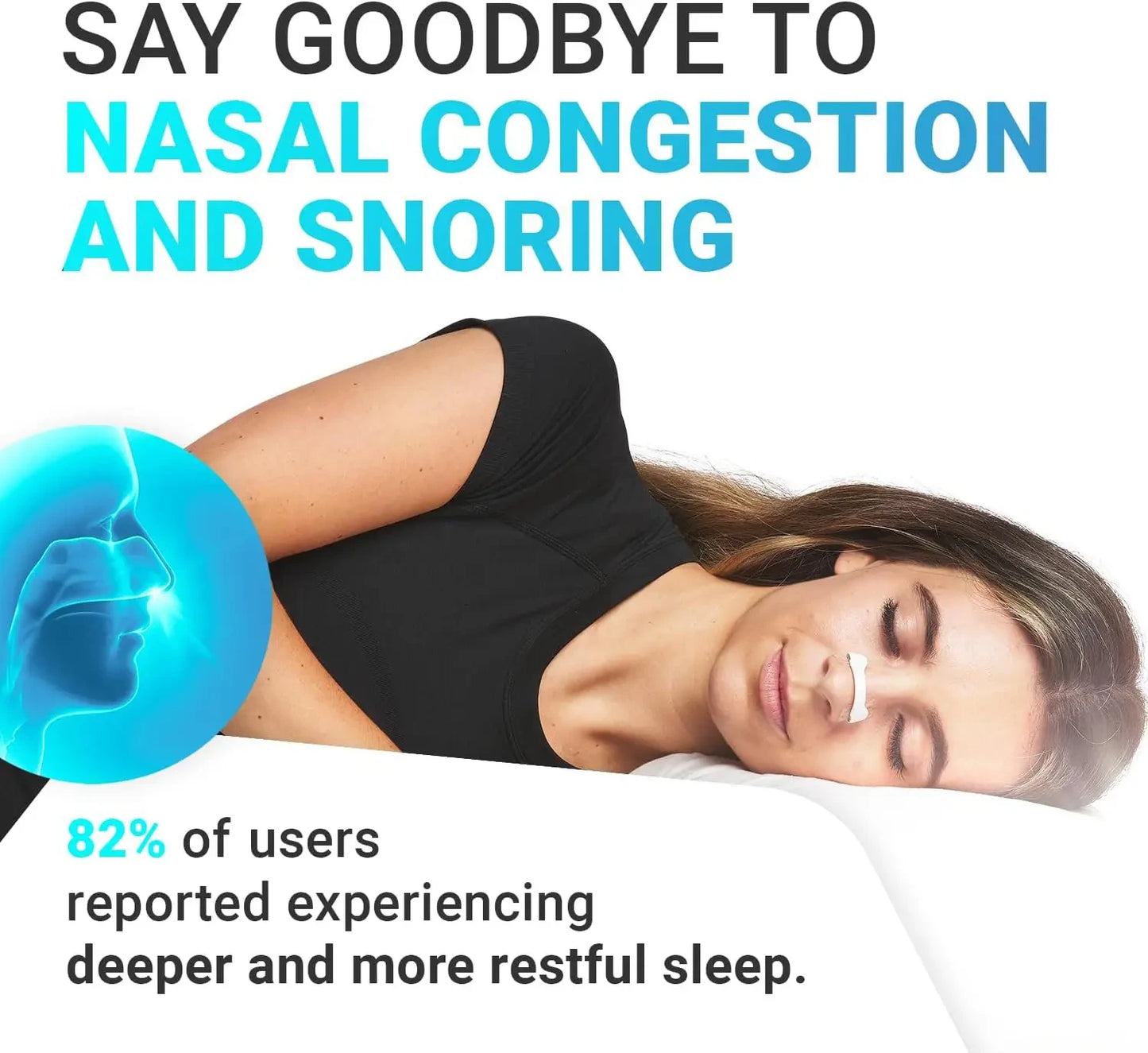 Sports Nasal Dilator Starter Kit – Magnetic Nasal Strips and Nose Breathing Dilators to Reduce Snoring and Improve Sleep