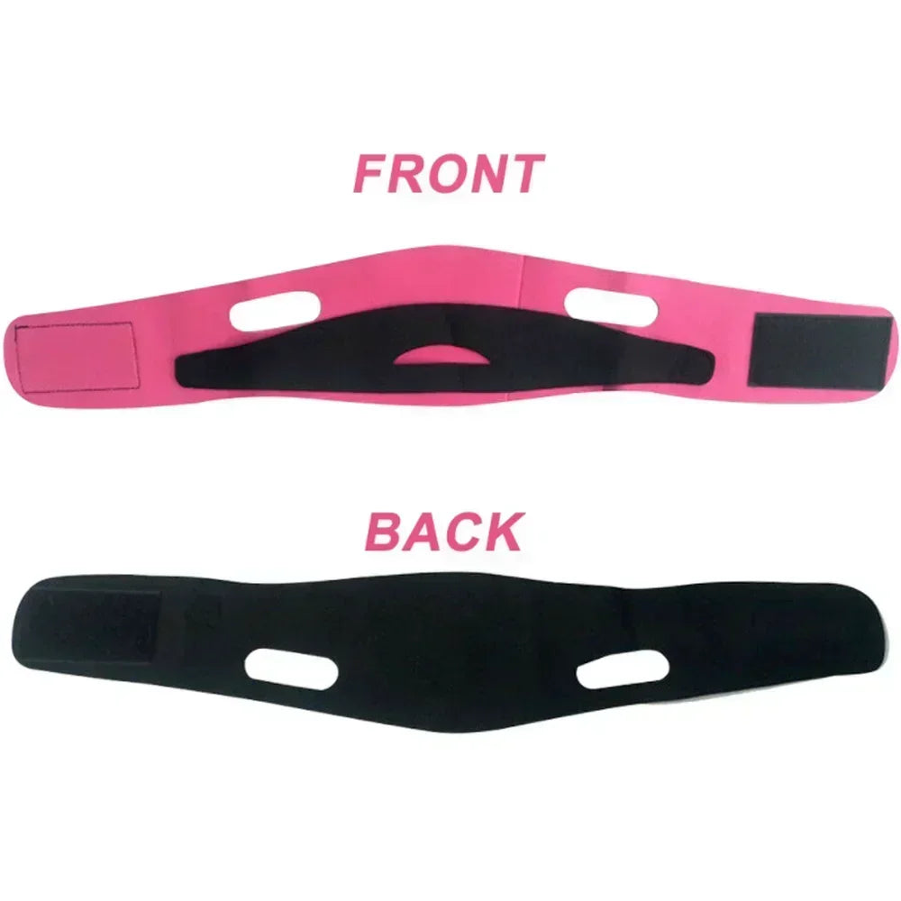 Elastic V-Line Face Slimming Bandage and Chin Lifting Strap for Women – Face Shaper, Cheek Lift, and Skin Care Facial Massage Tool