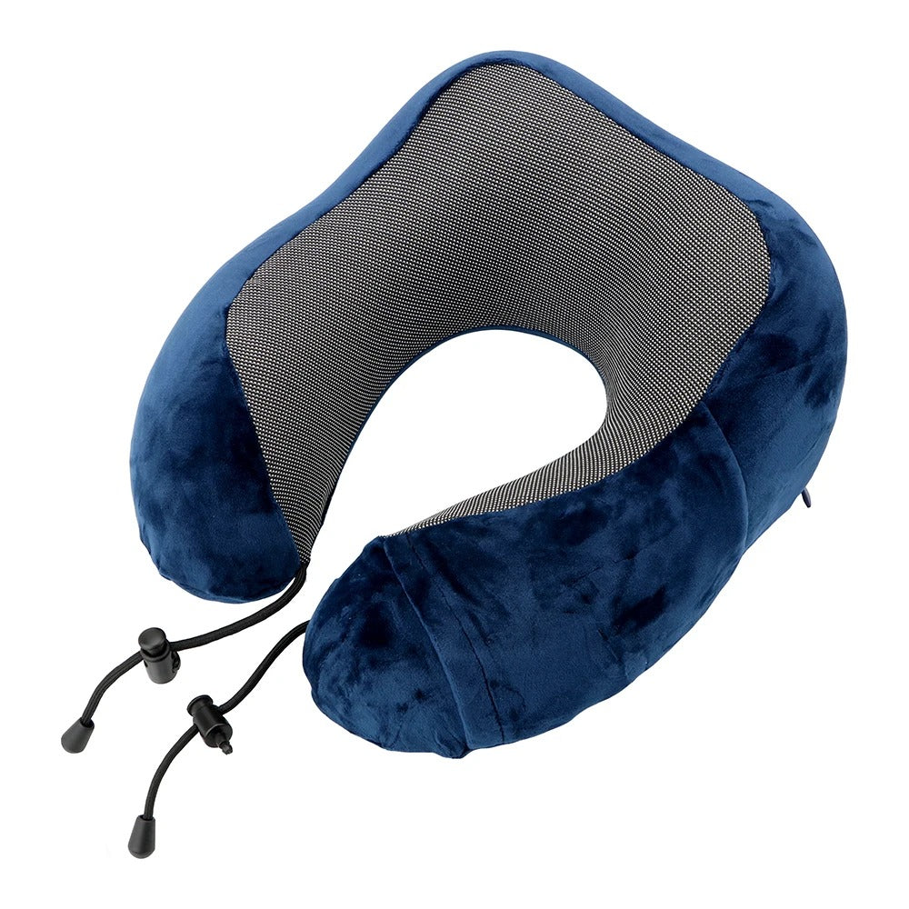 Memory Foam Car Neck Pillow โ Soft U-Shaped Travel Cushion for Cervical Support. Ergonomic Neck Rest Pad for Comfort and Interior Car Accessories