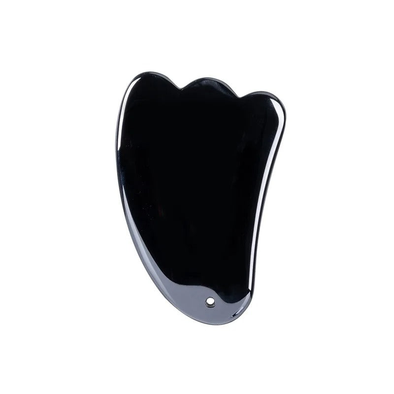 Power Terahertz Stone Gua Sha Scraper and Roller β Facial Massage Tool for Beauty Care and Skin Rejuvenation. Perfect for Gua Sha Scraping and Relaxation