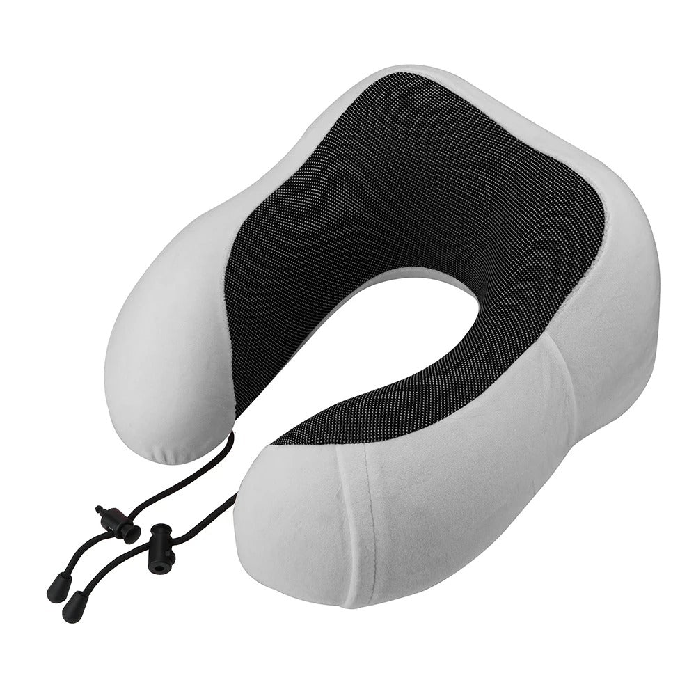 Memory Foam Car Neck Pillow โ Soft U-Shaped Travel Cushion for Cervical Support. Ergonomic Neck Rest Pad for Comfort and Interior Car Accessories