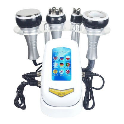 40K 4-in-1 Cavitation Ultrasonic Body Slimming Machine – Vacuum Beauty Device for Skin Tightening, Face Lifting, and Advanced Facial Massage & Skin Care