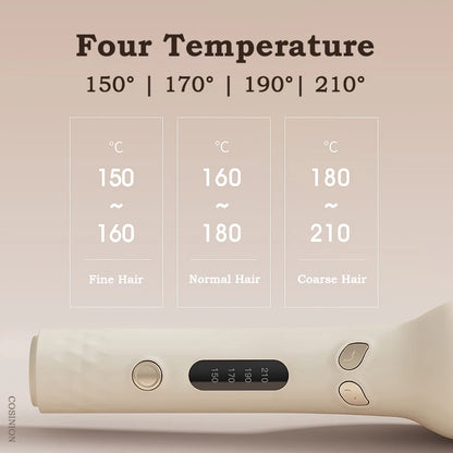 28 mm Automatic Negative Ion Ceramic Curling Iron Hair Curler for Rotating Curls and Waves – Anti-Tangle Electric Hair Styler for Smooth, Long-Lasting Curls for Home Use